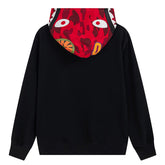 Bape Shark head camouflage Hoodie